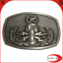 2015 High Quality Metal Silver 3D Buckle
